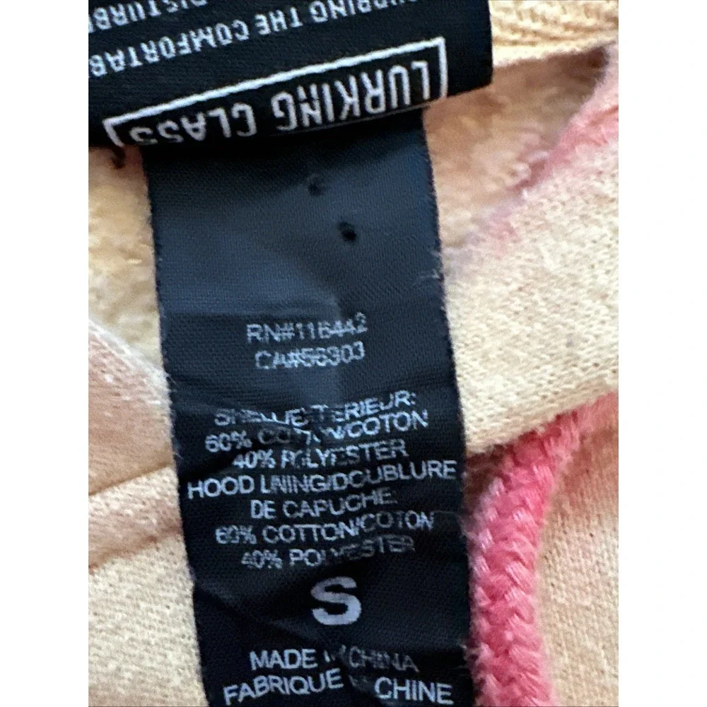 Vintage Y2K Dragon Embroidered Tie Dye Tribal Hoodie Sweatshirt 2000s Pullover‎